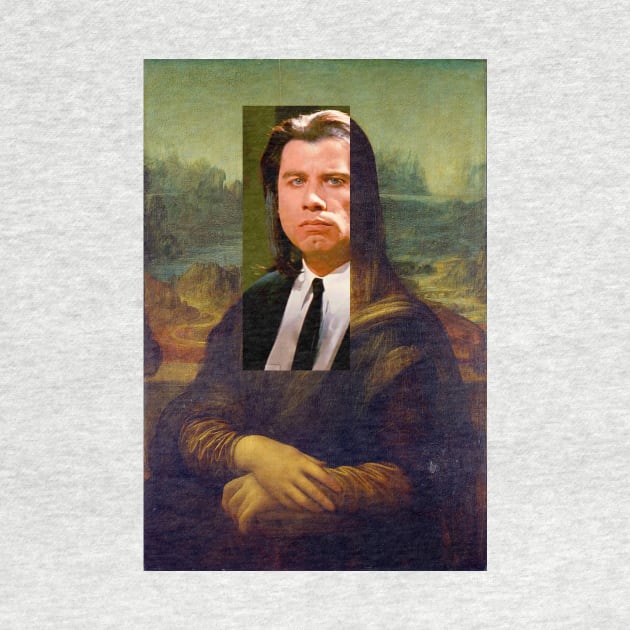 John Travolta Mona Lisa 2 by Paskwaleeno